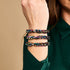 Arc-en-ciel de minuit | Liens Monroe | Bracelet sablier